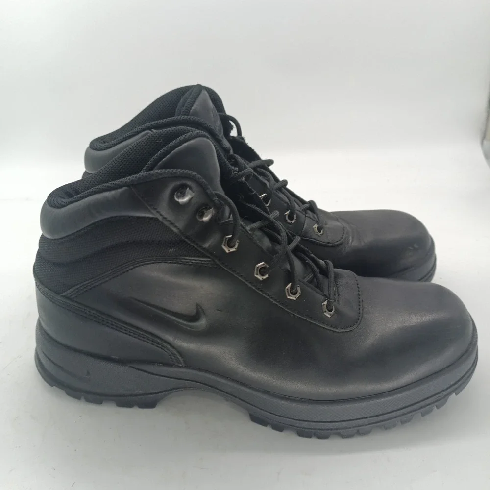 Nike ACG Manoa Leather Boots Black 333667-001 Mens Size 10 s13
